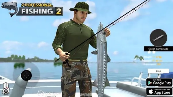 game offline android - Professional Fishing 2